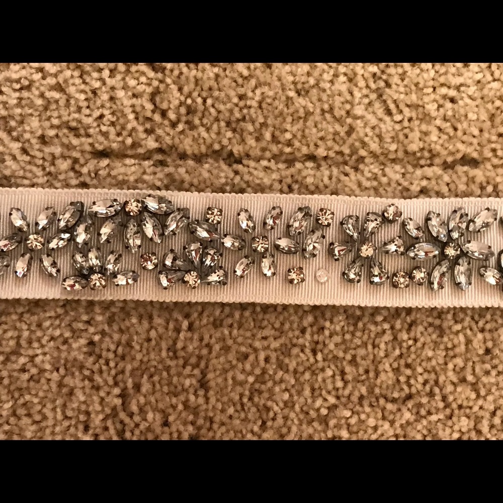 Beautiful J. Crew jeweled sash